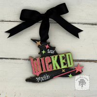 Wicked Wood Hat Ornament