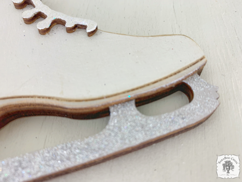 Ice Skate Ornament - Personalized Figure Skating Gift