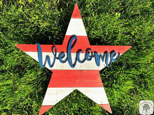 Custom Star USA Flag