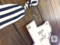State of Texas Personalized Ornament