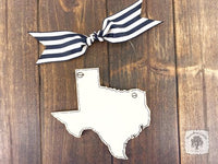 State of Texas Personalized Ornament