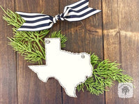 State of Texas Personalized Ornament