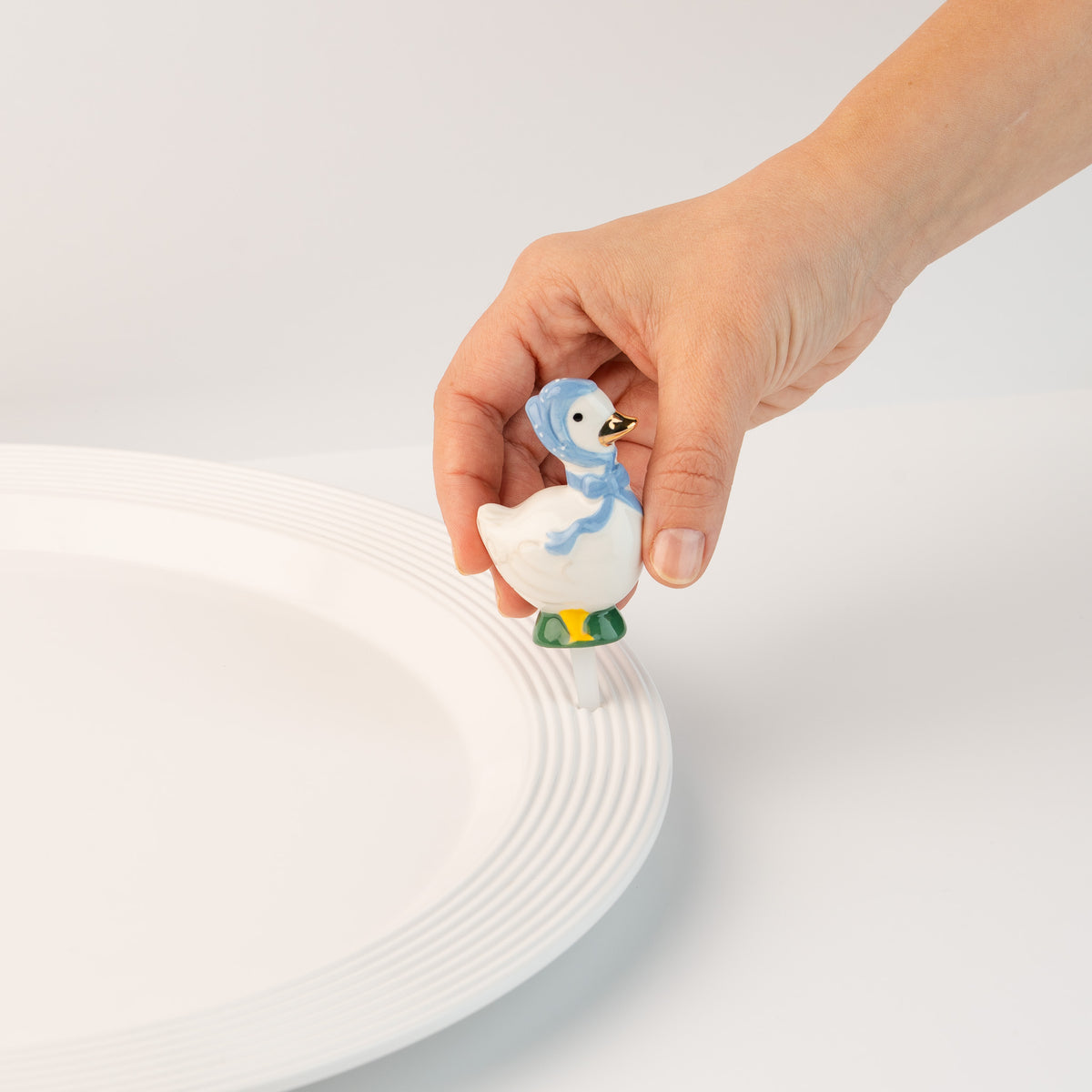 Nora Fleming Porch Goose Mini