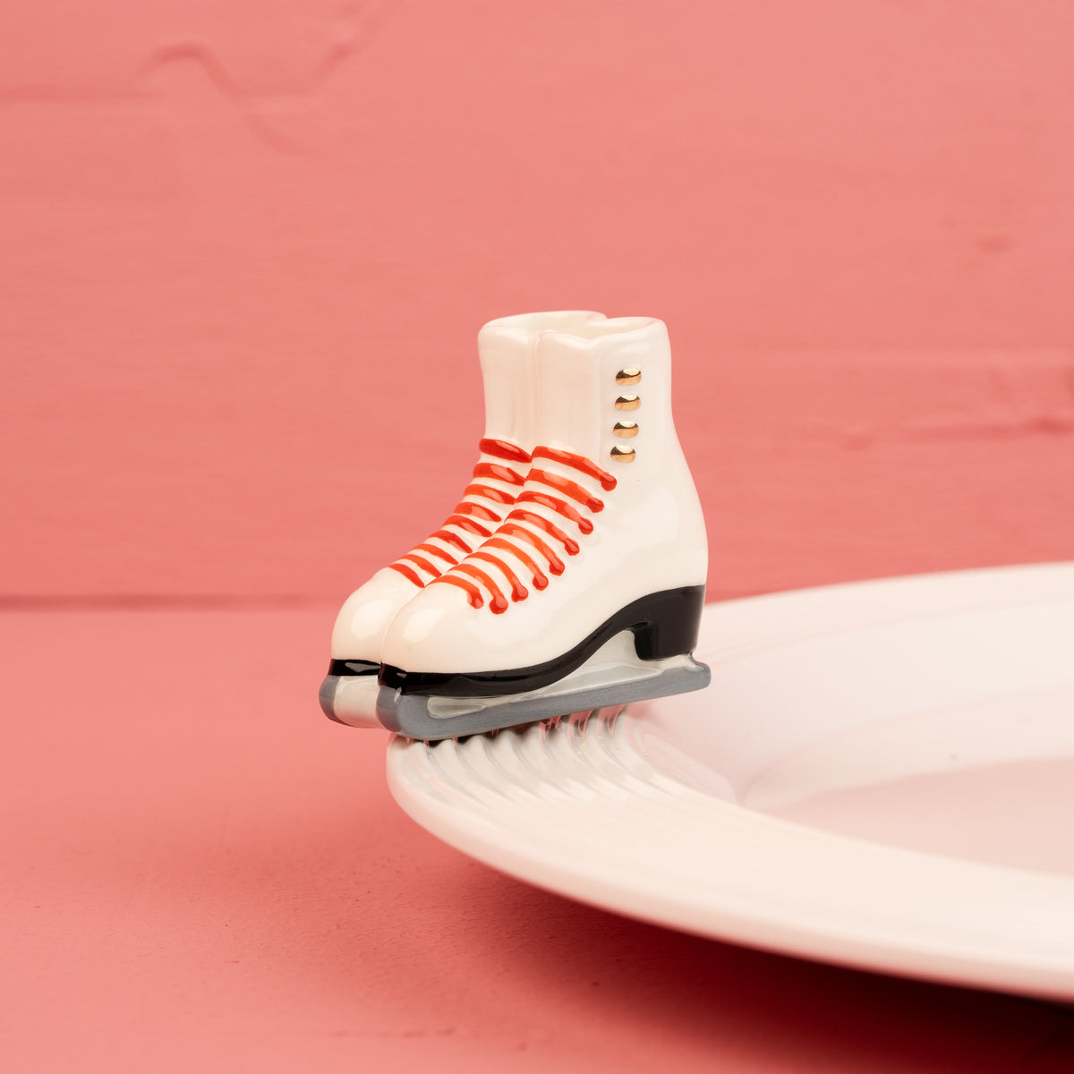 Nora Fleming Ice Skates Mini