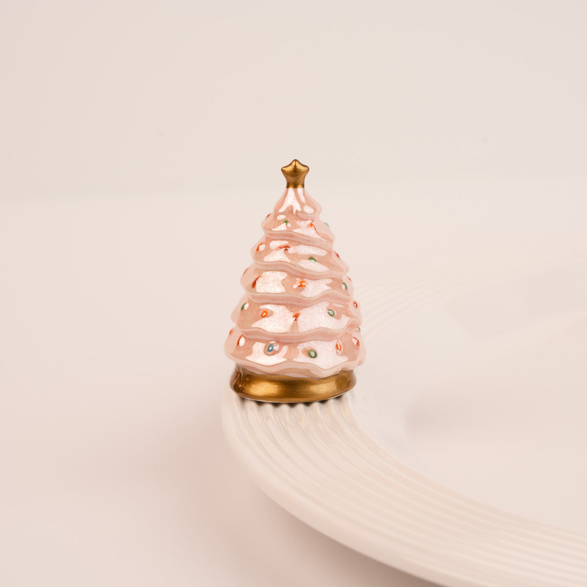 Nora Fleming Pink Tree Mini