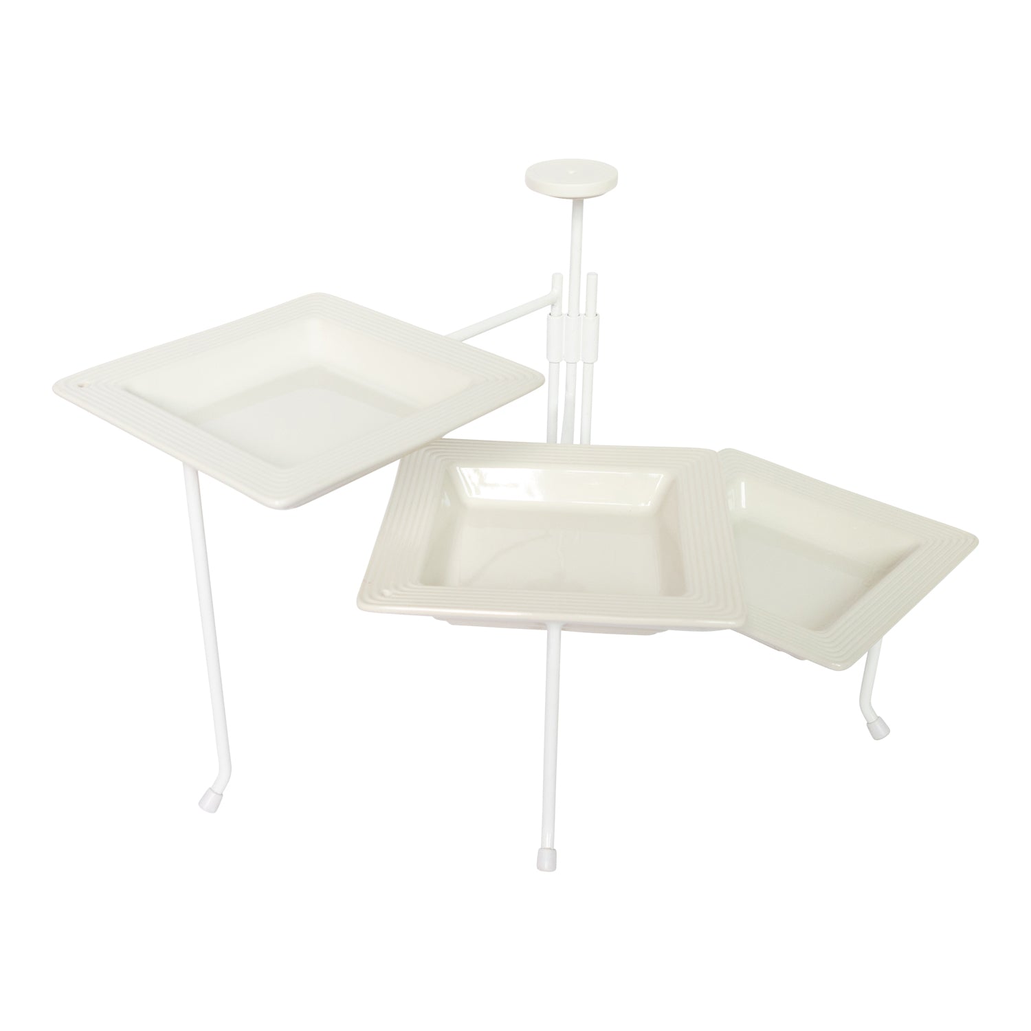 Nora Fleming Triple Tier Stand-Square(fits candy/napkin holder